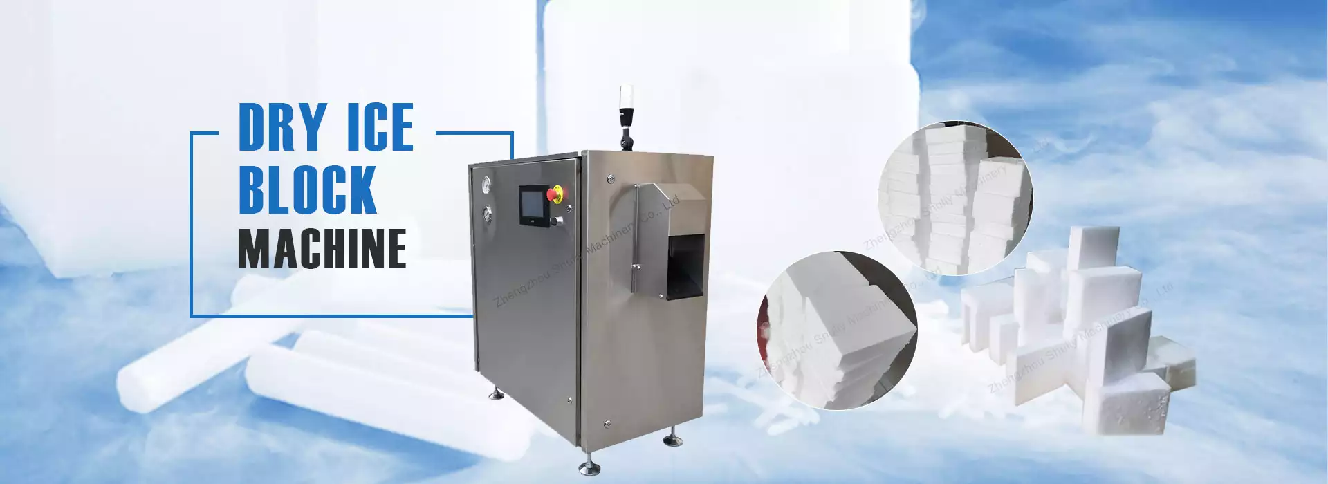 dry ice block machine