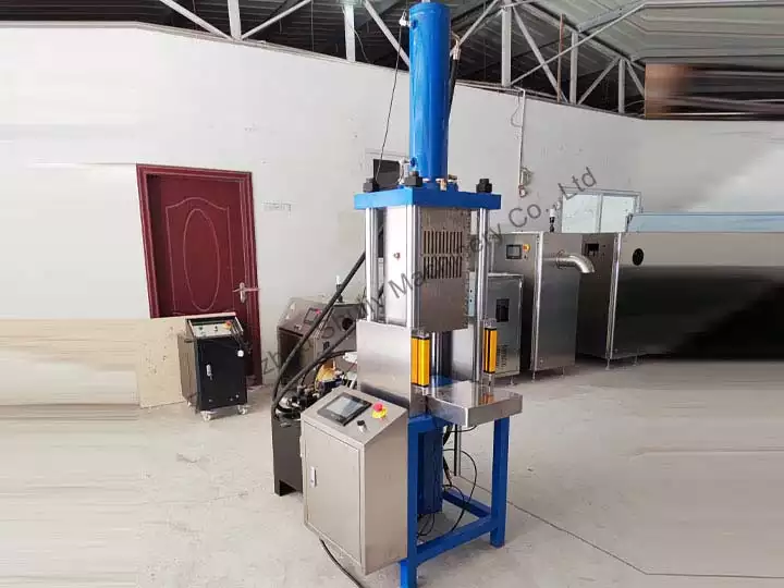 máquina para fabricar bloques de hielo seco