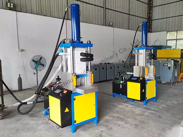 dry ice block press