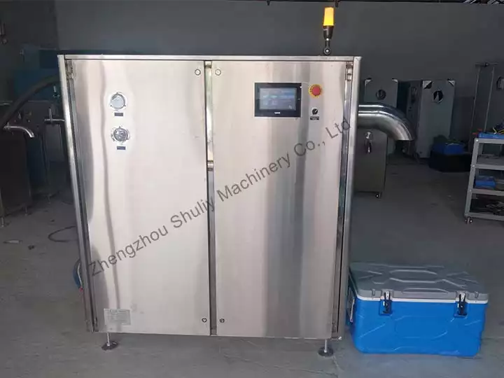 dry ice pelletizer machine