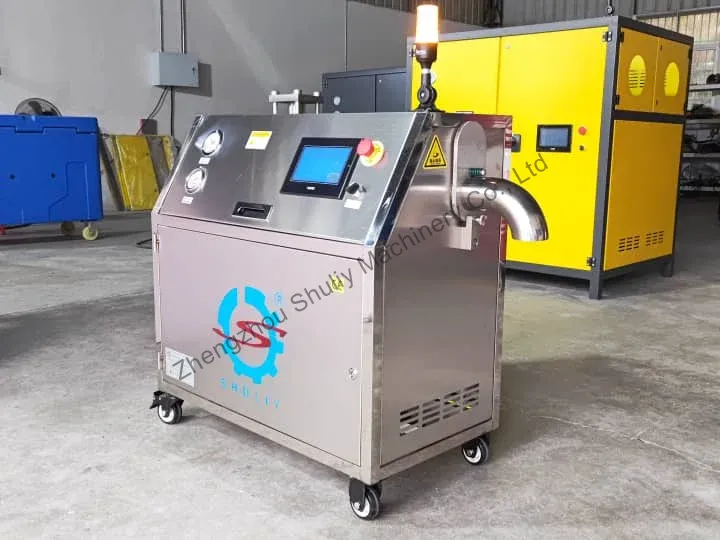 industrial dry ice pelletizer