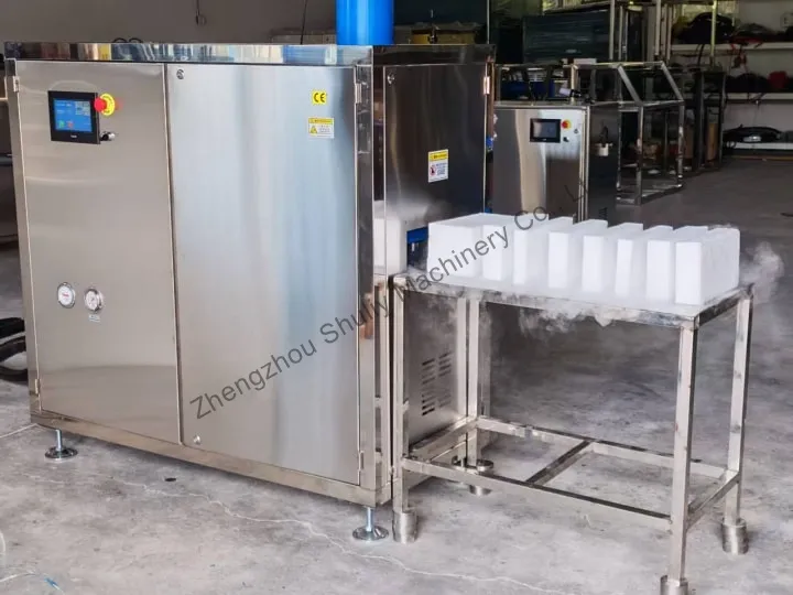 dry ice block machine