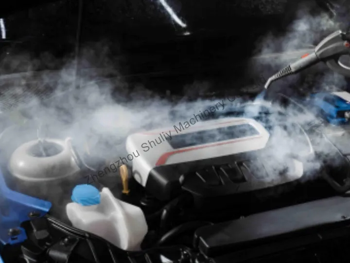 application of dry ice blasting machine