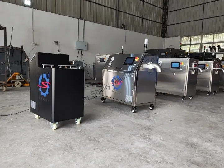 máquina limpiadora de hielo seco
